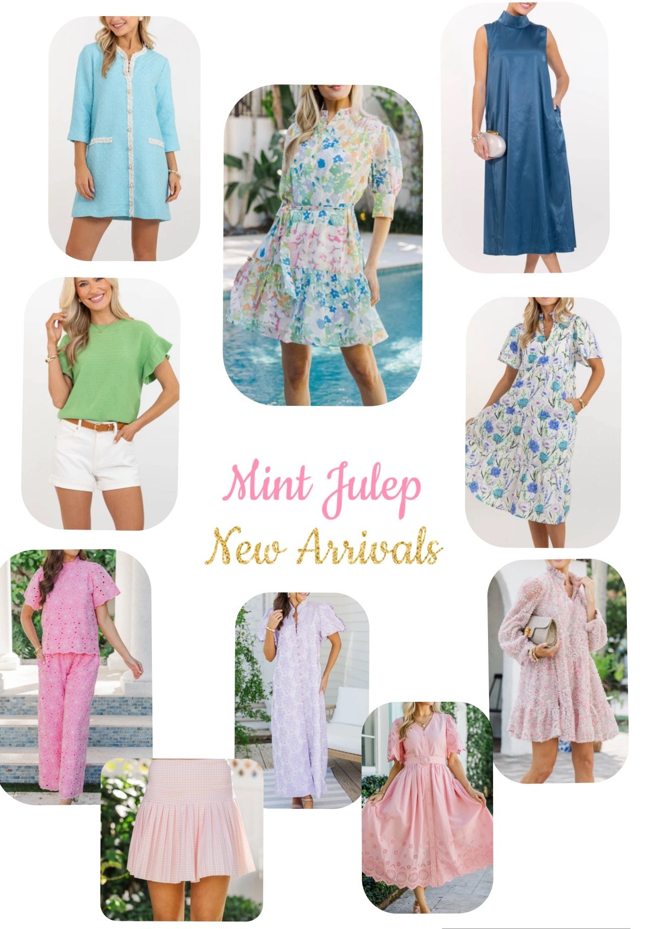 New arrivals from Mint Julep I am obsessed with for spring, Easter outfits, wedding outfits and more! They do have matching outfits for your kids too! 

#LTKgrwm #LTKSeasonal #LTKootd