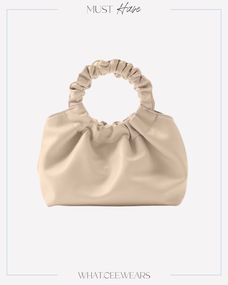 Must have beautiful scrunchie purse from Abercrombie 


#LTKunder50 #LTKstyletip #LTKSeasonal