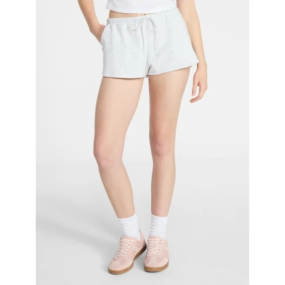 No Boundaries Fleece Dolphin Shorts, 2" Inseam, Women’s XXS-XXL | Walmart (US)