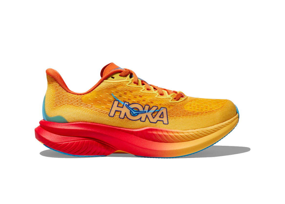 Hoka One One Mach 6 (Women's) Sneakers in Poppy/Squash | StockX