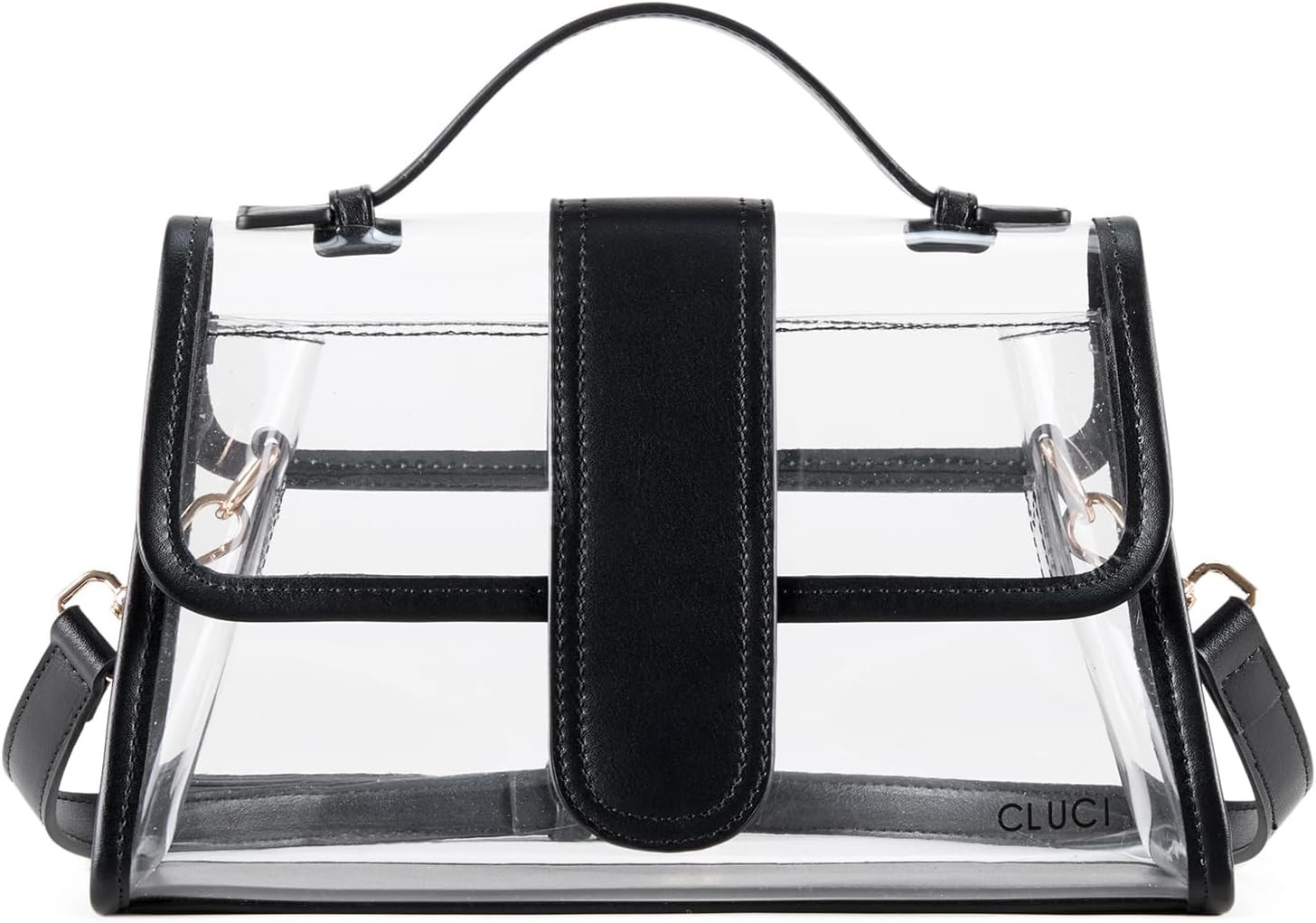 CLUCI Clear Bag for Stadium Events Crossbody Purses for Women Stadium Approved Clear Bag for Concerts Sports Festivals | Amazon (US)