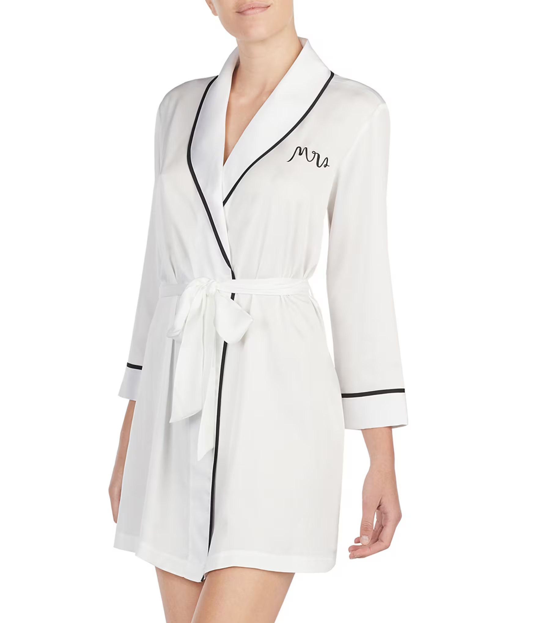 kate spade new york Bridal Charmeuse Robe | Dillard's | Dillard's