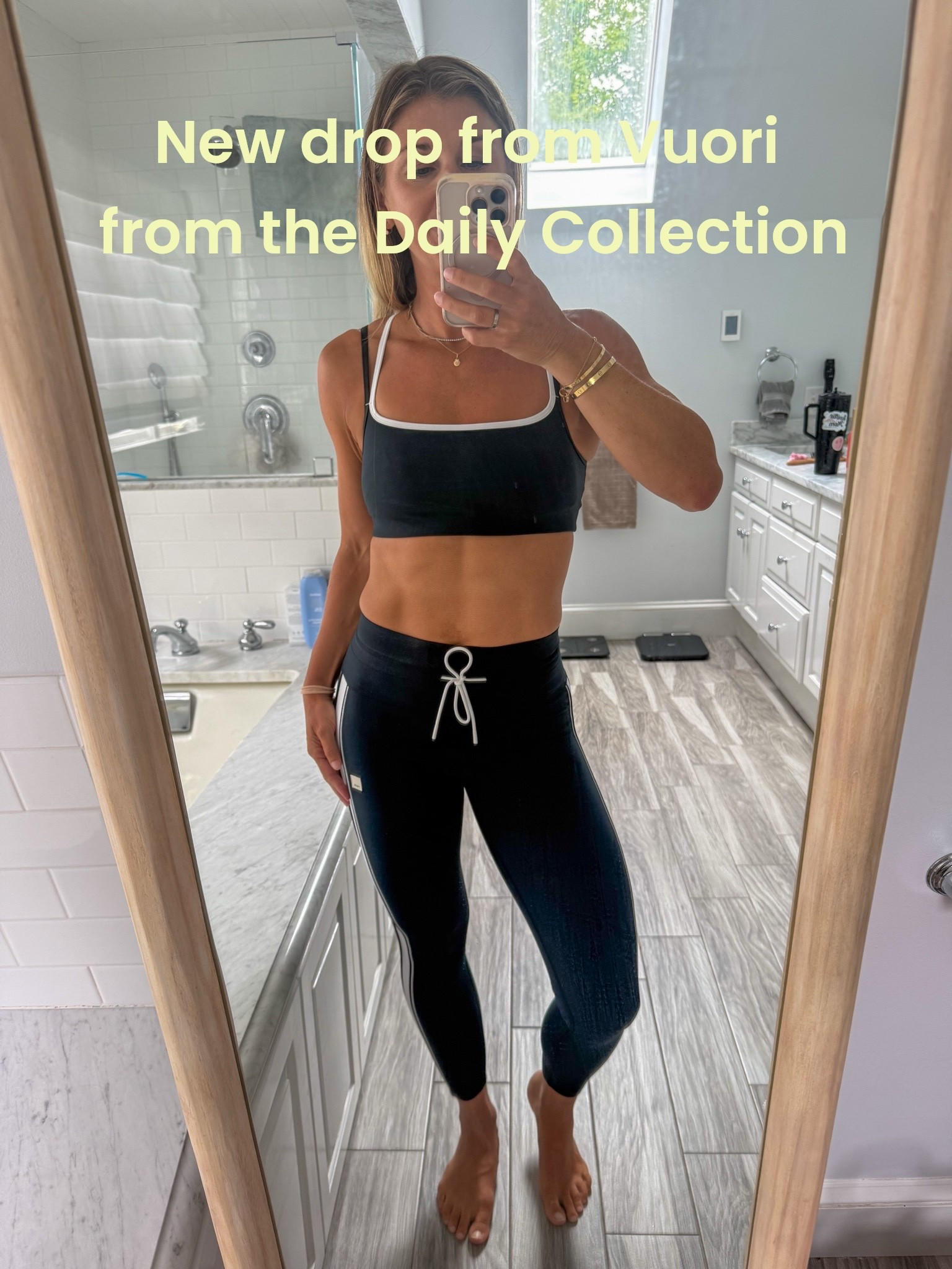 This has to be my favorite daily collection set from @Vuori US  to date! It’s giving Nantucket vibes, flattering, and comfortable on my 42 year old mom body. I’m wearing a size small.

#LTKOver40 #LTKActive #LTKfitnessgoals