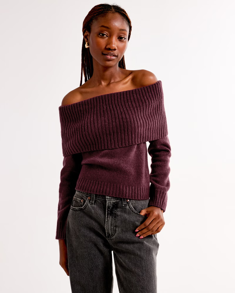 Off-The-Shoulder Sweater | Abercrombie & Fitch (US)