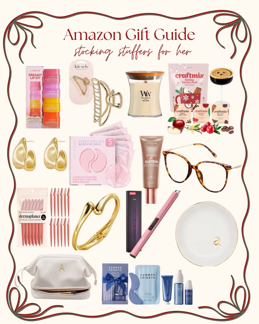 amazon gift guide - stocking stuffers for her 🎄✨

#LTKFindsUnder50 #LTKHoliday #LTKGiftGuide