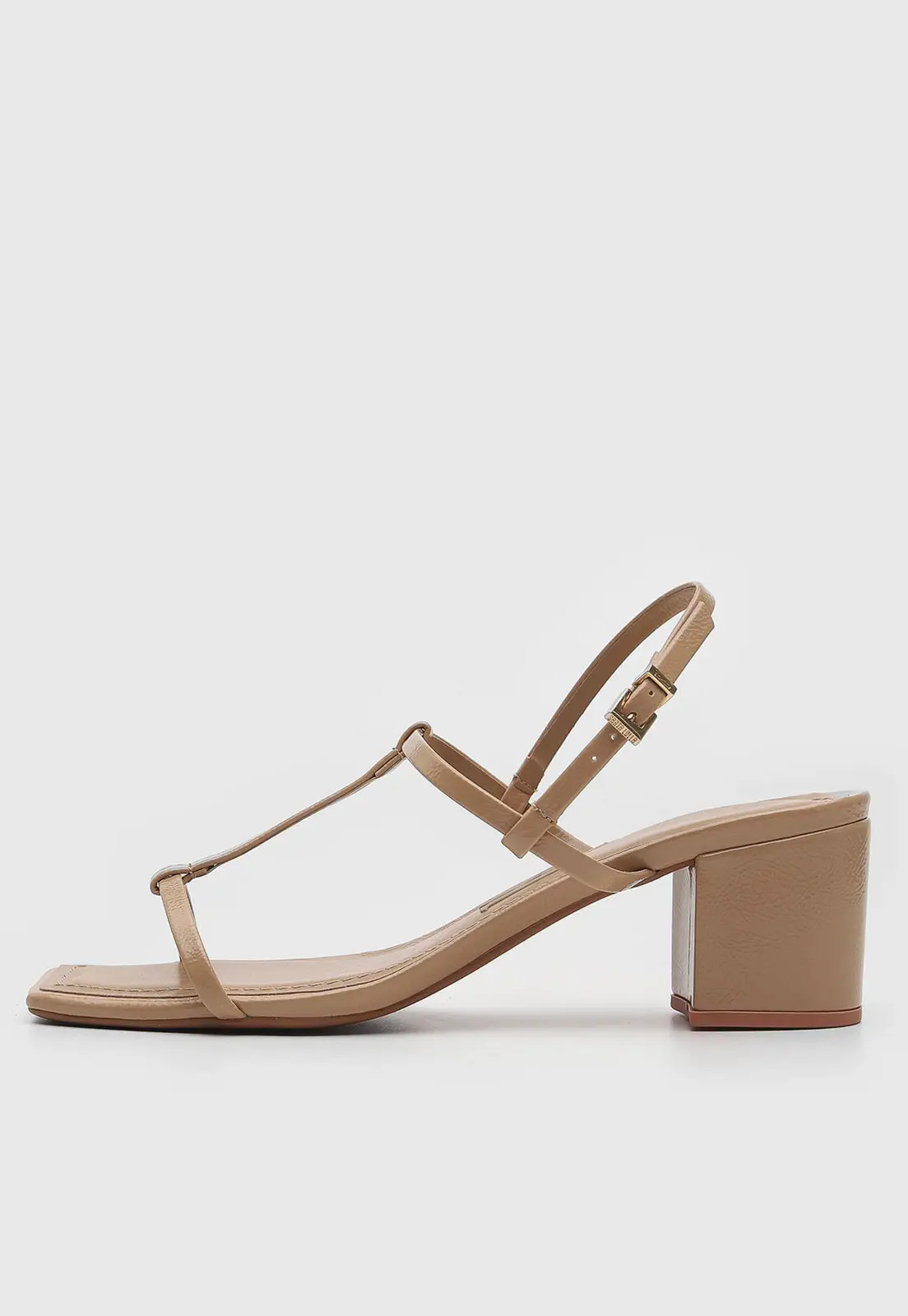 Sandália Santa Lolla Verniz Bege | Dafiti (BR)