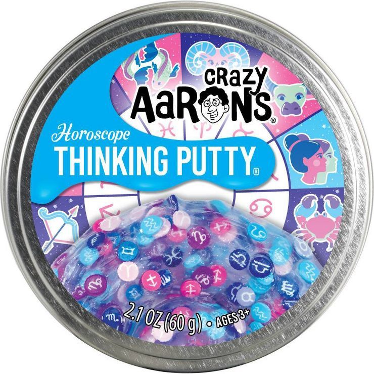 Crazy Aaron's Horoscope - 3.5" Thinking Putty Tin | Target
