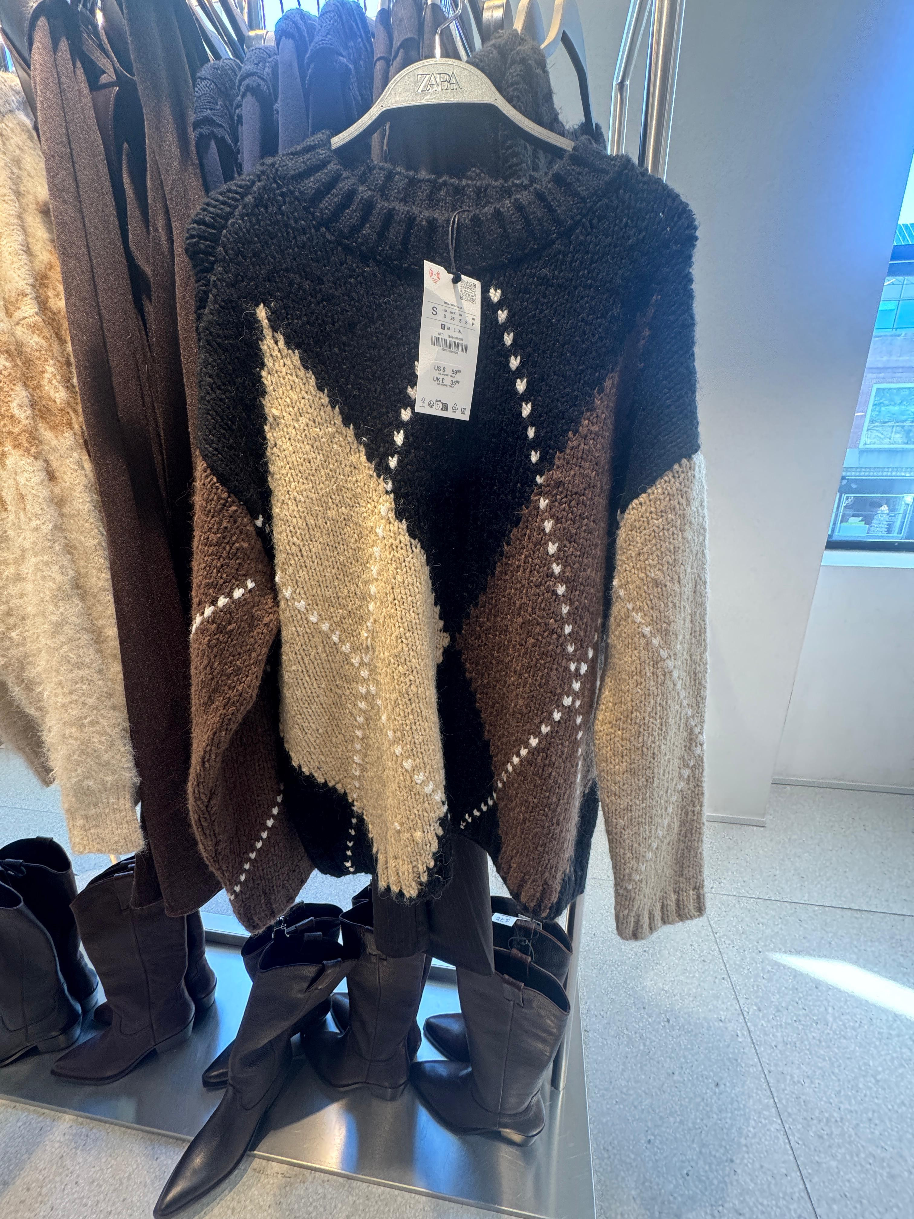 Snuggle up in style!  Loving the cozy, classic vibe of this argyle knit sweater. It's the perfect piece for layering this season! Tap to shop this look on my LTK. 
#LTKstyletip #ArgyleSweater #Knitwear #SweaterWeather #FallStyle #CozyVibes #ClassicStyle #WinterFashion #LayeringOutfit #PreppyStyle 

 #LTKCyberWeek #LTKootd #LTKSeasonal