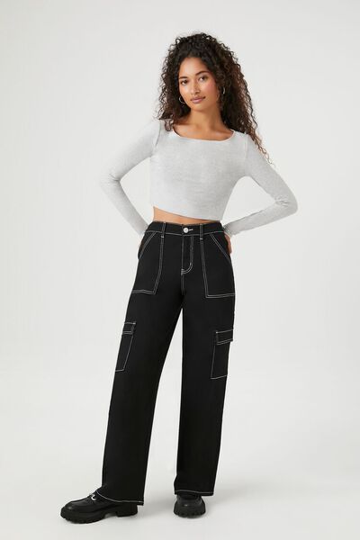 Twill Cargo Pants | Forever 21 (US)