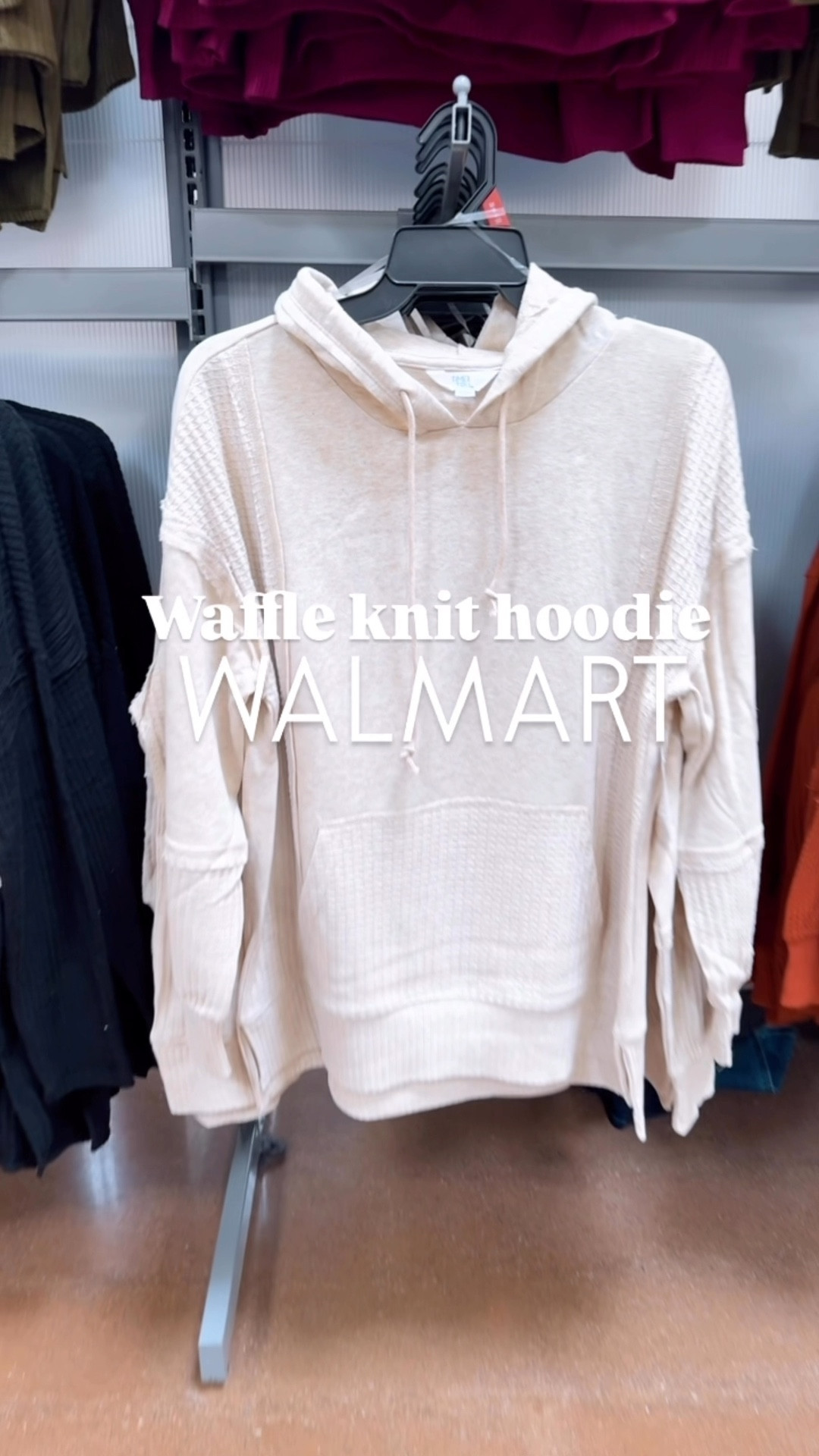 These waffle knit hoodies are a Walmart must have favorite of mine!!!! They are lightweight and have the best waffle knit details! They come in 4 colors and are only $17.98.
⬇️⬇️⬇️
Hoodies sized up to large for roomy fit
Jeans size 4 (stretchy)
Leggings sized down to XS for a compressive fit
Shoes TTS

#LTKFindsUnder100 #LTKFindsUnder50 #LTKStyleTip