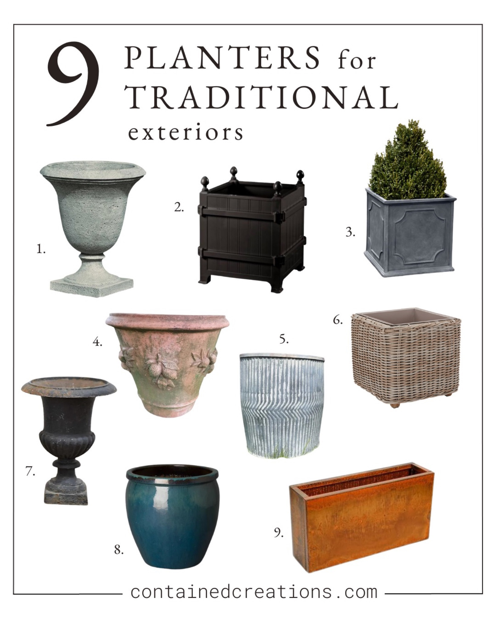 Planter styles for traditional homes

#LTKstyletip #LTKhome #LTKSeasonal