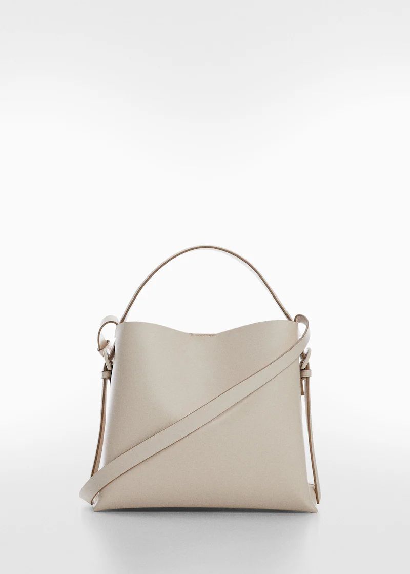 Shopper bag with buckle -  Women | Mango United Kingdom | MANGO (UK)