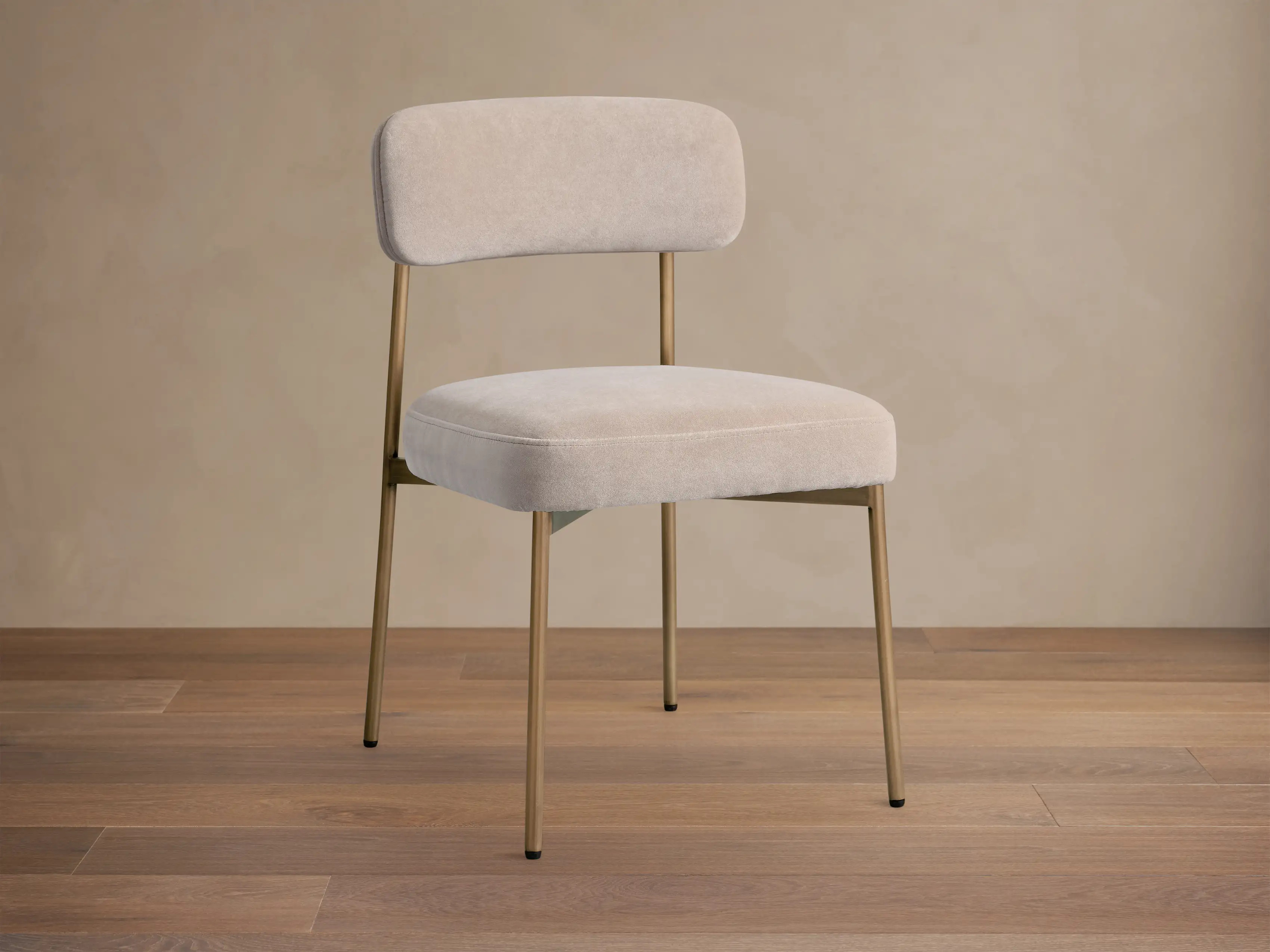 Billie Dining Chair in Antique Brass | Arhaus