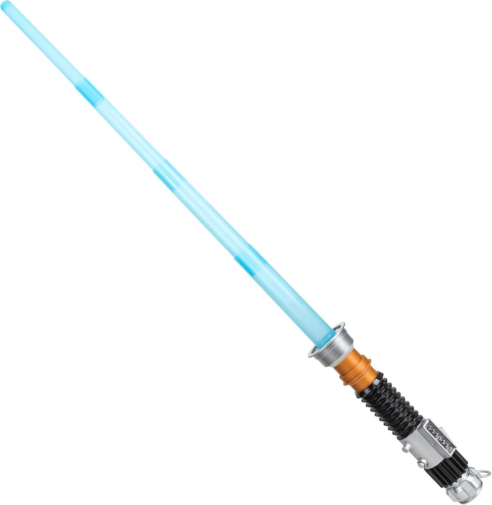 Star Wars Official Halloween Costume Accessory - Light Up Retractable Plastic Saber | Amazon (US)