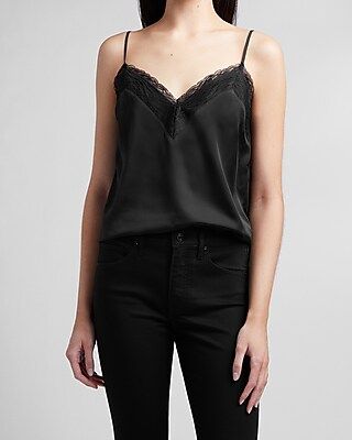 Lace Trim Cami | Express