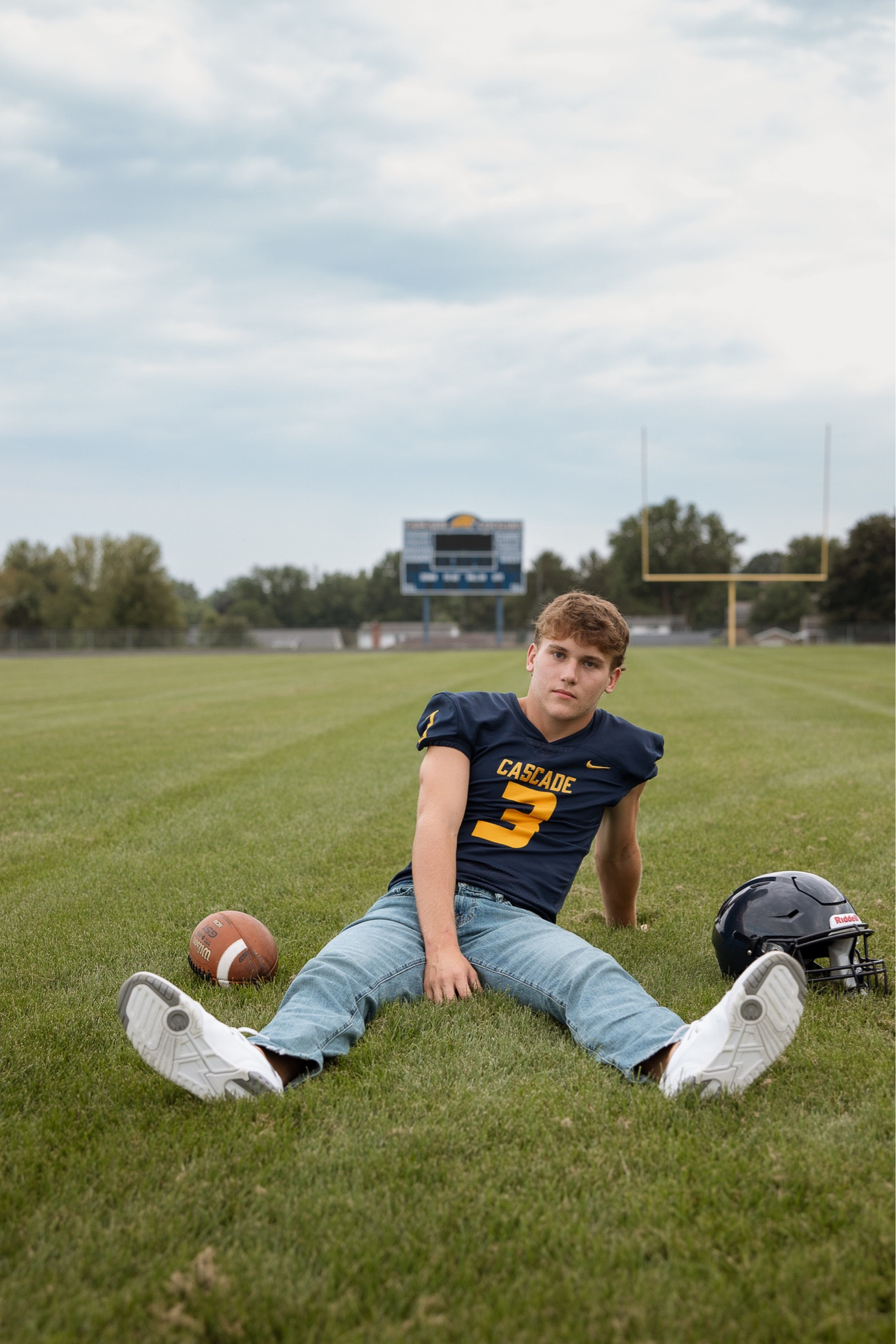 Senior picture sports outfit inspiration for the guys - sneakers & denim edition

#LTKMens