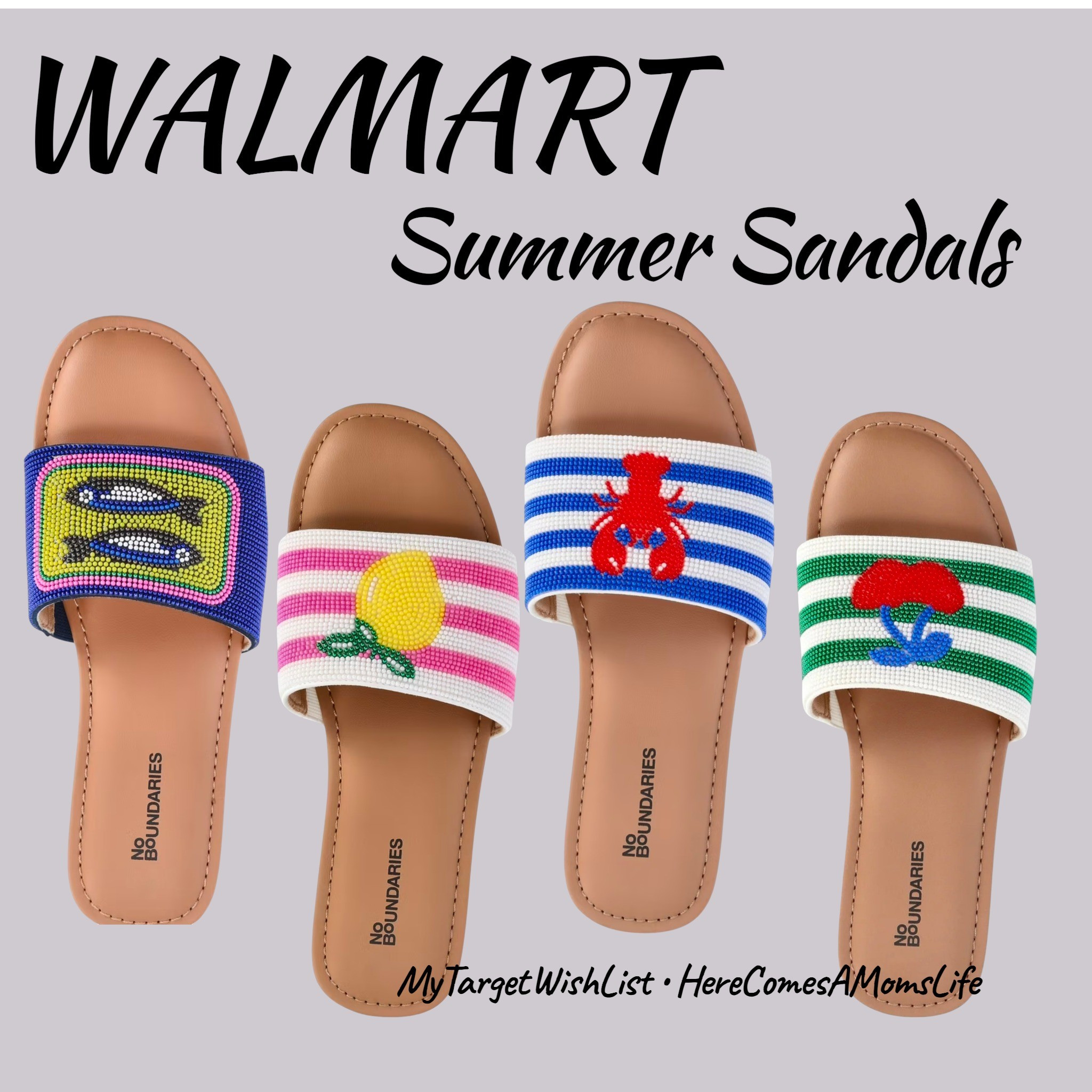 These beaded sandals from Walmart are giving designer boat-day vibes for a fraction of the price ✨ The elegant detailing and upscale look make them the perfect warm-weather staple. Easy to dress up or wear casually all summer long! #WalmartFashion #LTKFinds #AffordableStyle #SummerSandals

#LTKootd #LTKSeasonal #LTKSwim