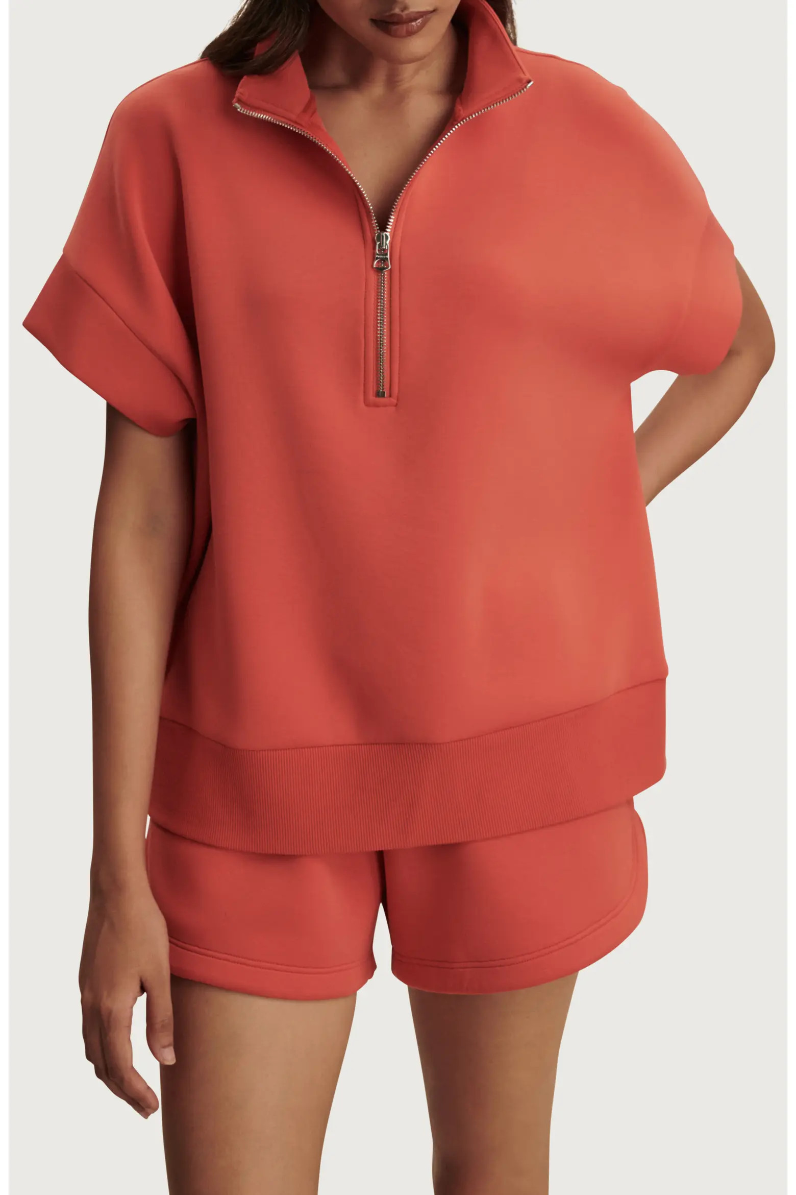 Ritchie Short Sleeve Half Zip (Women) | Nordstrom | Nordstrom