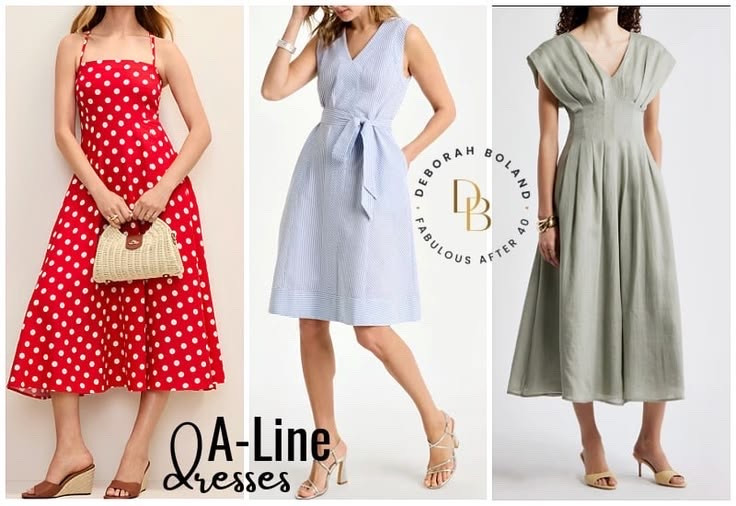 If there’s one dress silhouette I recommend again and again, it’s the A-line dress. It’s classic, feminine, and one of the most universally flattering styles you can wear.

What I love most is how easy it is. The fitted top creates shape, while the gently flared skirt skims over the hips and tummy without clinging. On days when I want to feel comfortable but still look polished, an A-line dress is always a safe bet.

#LTKSeasonal #LTKOver40 #LTKootd