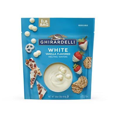Ghirardelli White Vanilla Melting Wafers - 16oz | Target