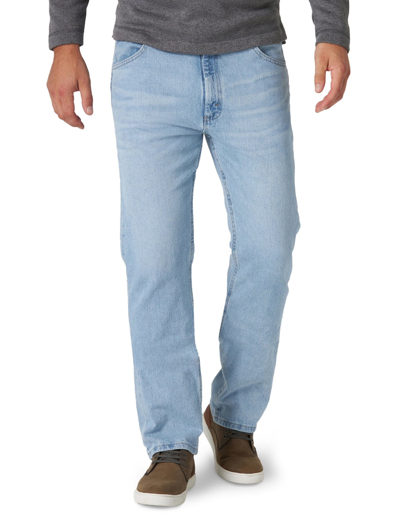 Wrangler Men's and Big Men's Regular Fit Jeans with Flex | Walmart (US)