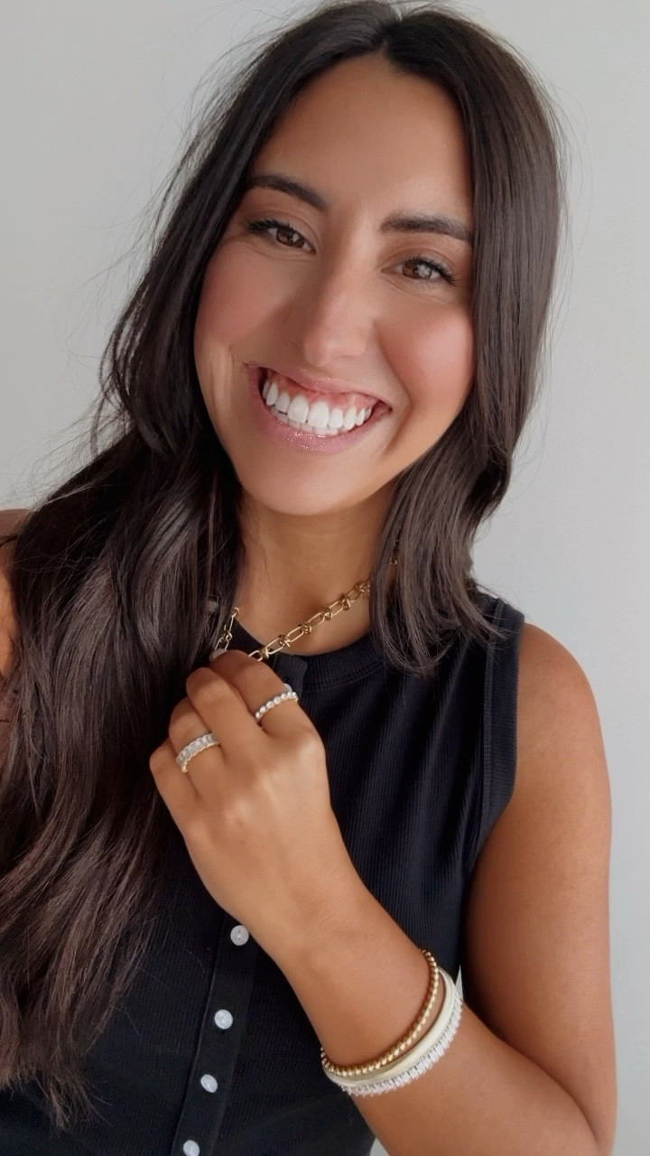 Got the CUTEST jewelry from Victoria Emerson for all the events this week. They have a huge sale going on just for LTKCon where EVERYTHING is $25! Such a steal! This bracelet set is 😍

#LTKCon #LTKFindsUnder50 #LTKStyleTip