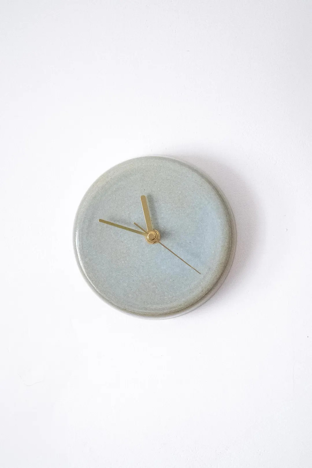Handmade Ceramic Wall Clock - Modern Minimalist Home Decor, Silent Wall Clock, Unique Housewarmin... | Etsy (Global)