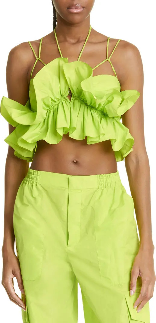 Jordyn Ruffle Crop Top | Nordstrom