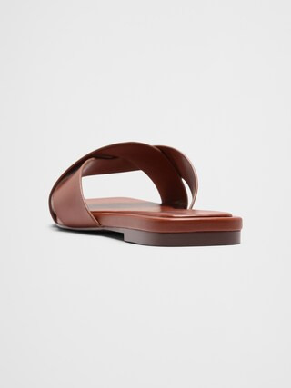 Vegan Leather Braided Sandal | Banana Republic Factory