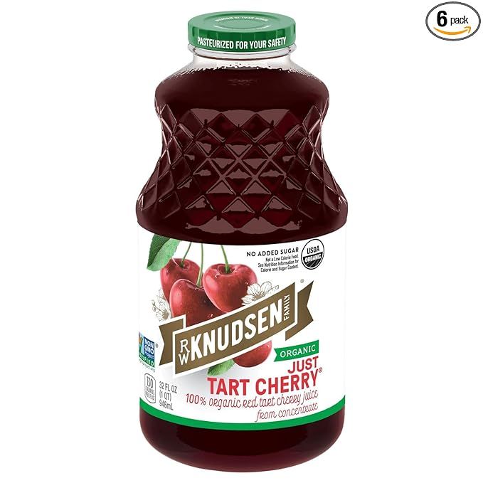 R.W. Knudsen Organic Just Tart Cherry Juice, 32 fl oz (Pack of 6) | Amazon (US)