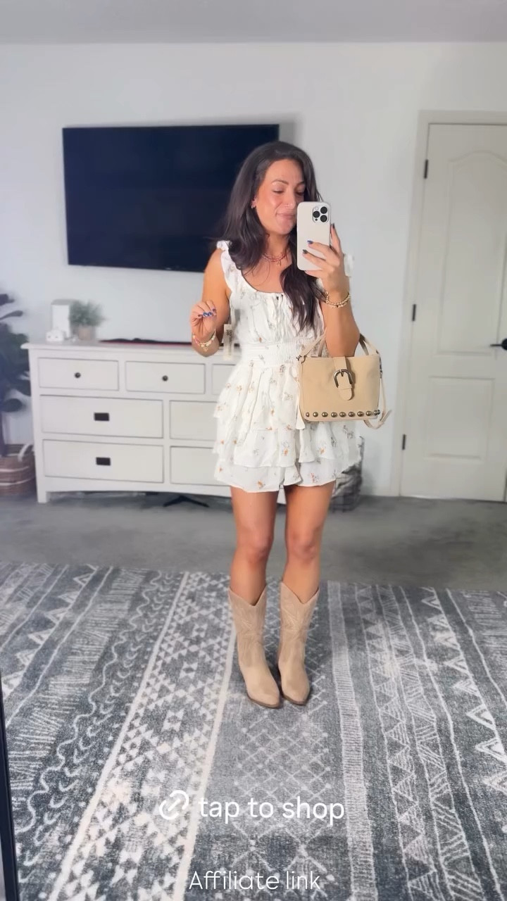 Country concert outfit and SO affordable! I sized up half in the boots 

#LTKFestival #LTKPetite #LTKootd