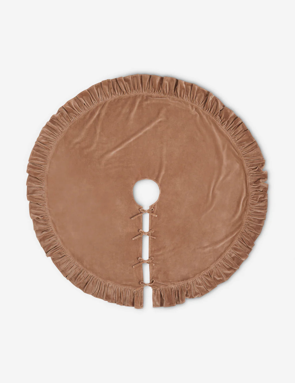 Mauree Velvet Tree Skirt | Lulu and Georgia 