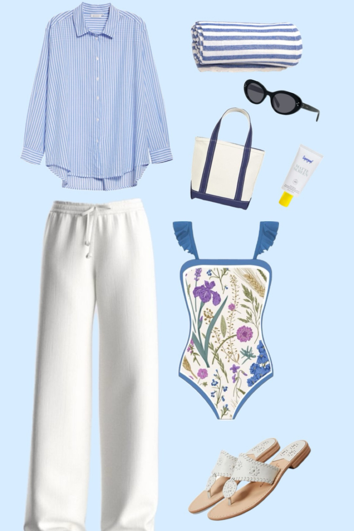 East coast summer outfit 💙

#LTKstyletip #LTKSeasonal