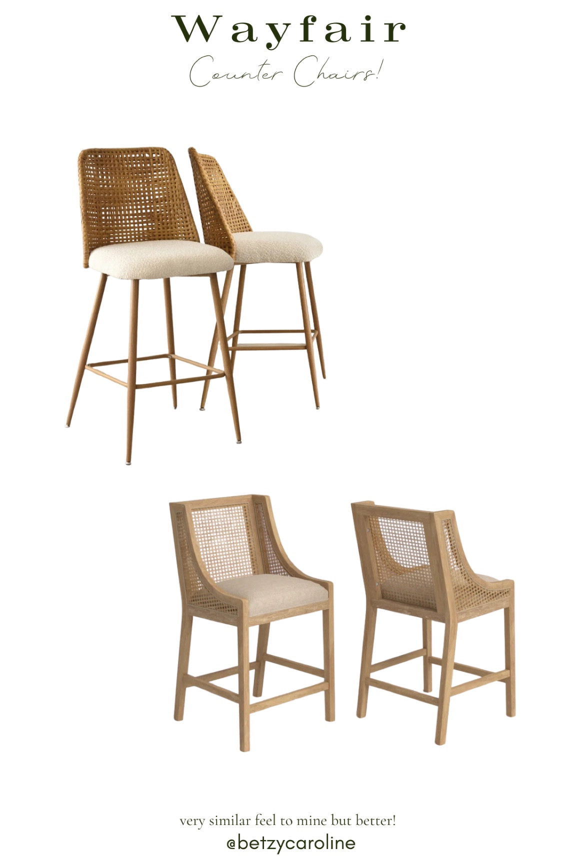 Counter Chairs I’m loving! 

#LTKSaleAlert #LTKHome