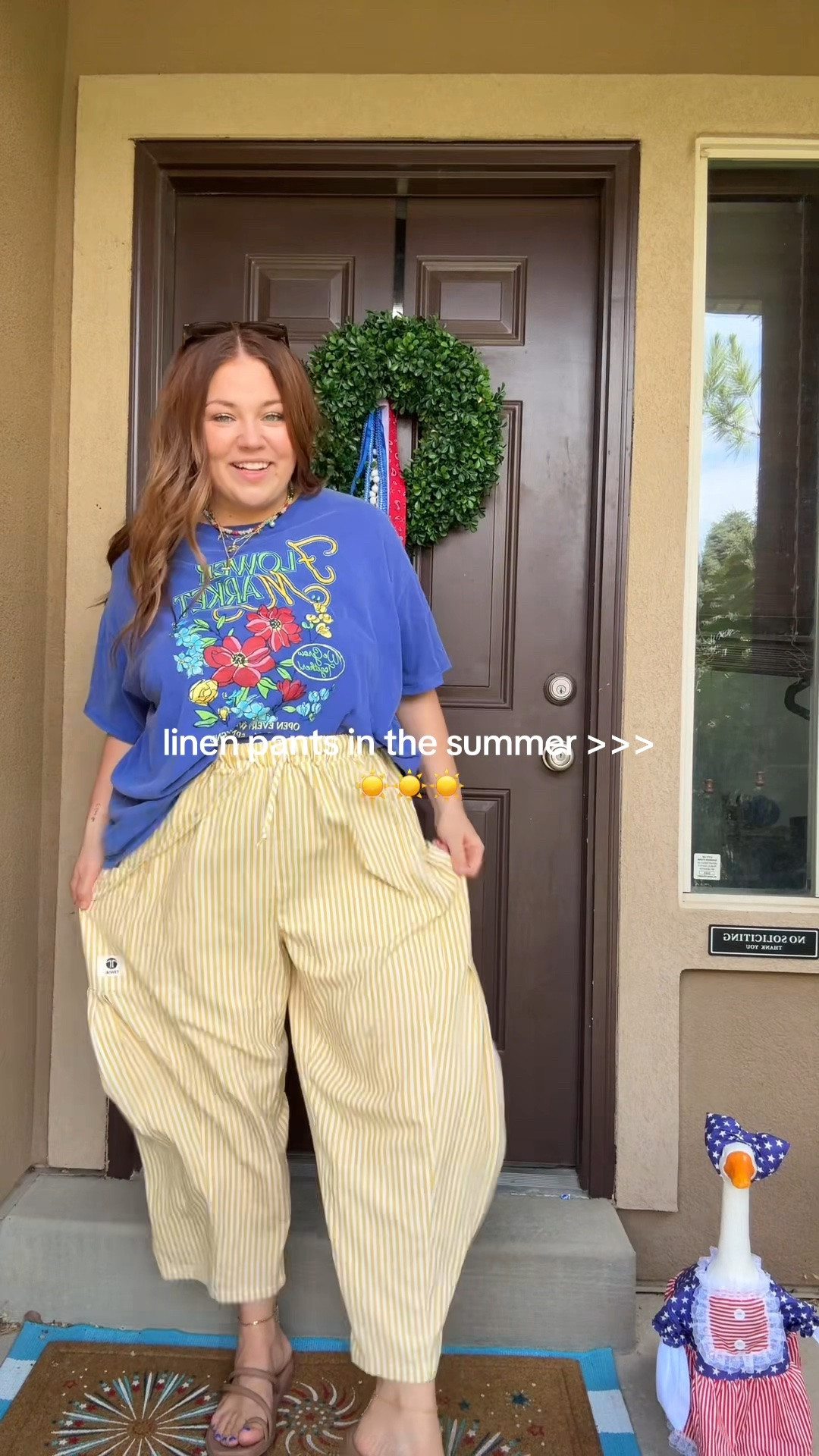 The best linen pants!! Wearing L

#LTKootd #LTKMidsize