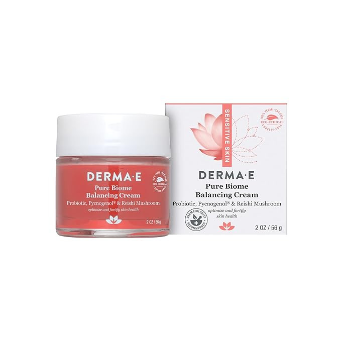 Derma E Pure Biome Balancing Cream, 2 OZ | Amazon (US)