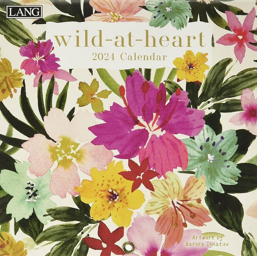 LANG Wild At Heart 2024 Mini Wall Calendar (24991079269) | Amazon (US)