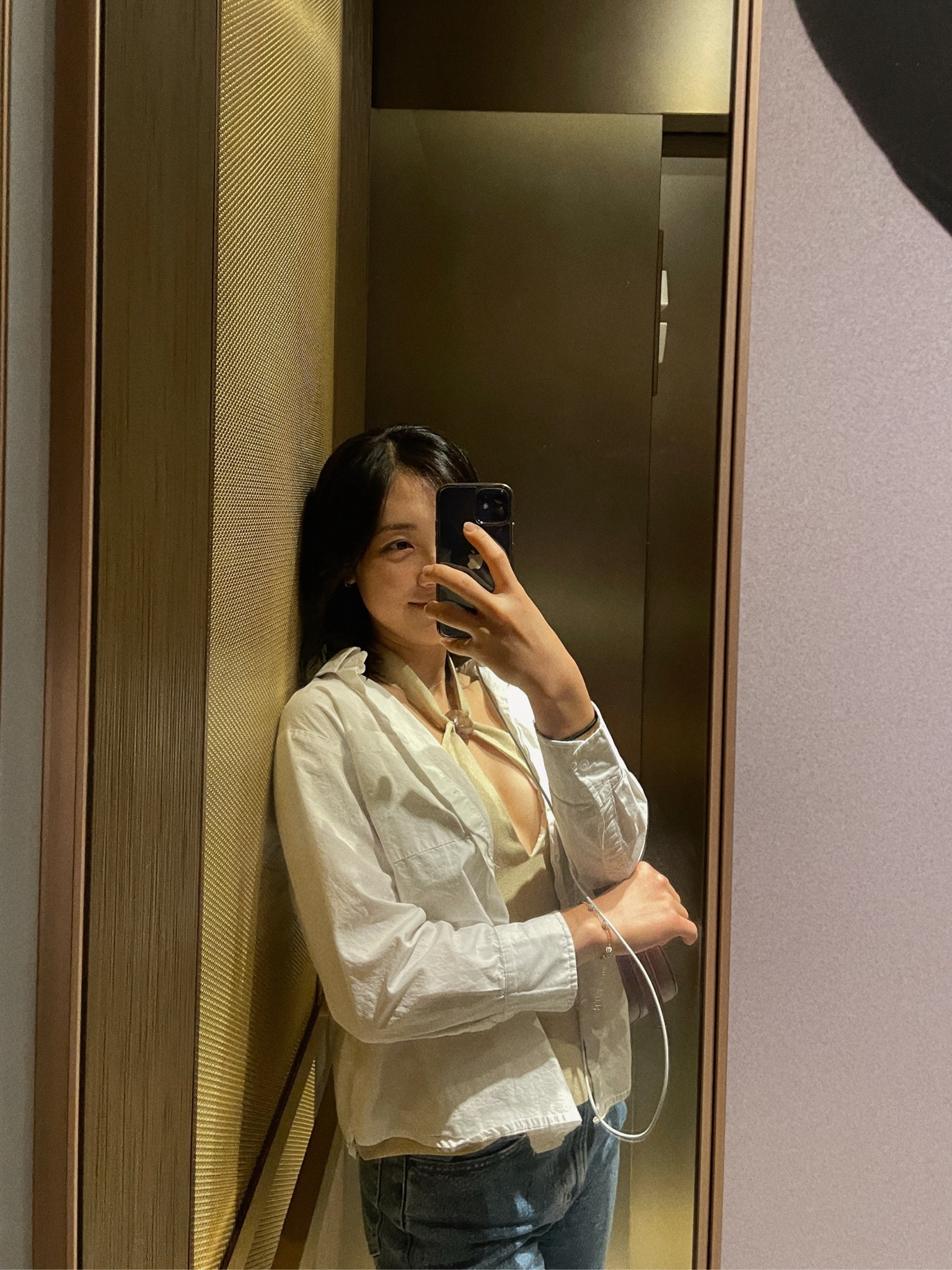 Casual summer fit Sezane blouse and light dress shirt for a cover up

#LTKsummer #LTKkorea #LTKstyletip