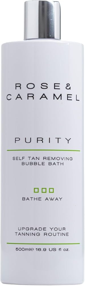 Rose & Caramel Purity Self Tan Removing Bubble Bath, Effective Self Tan Eraser, Removes Any Brand... | Amazon (US)