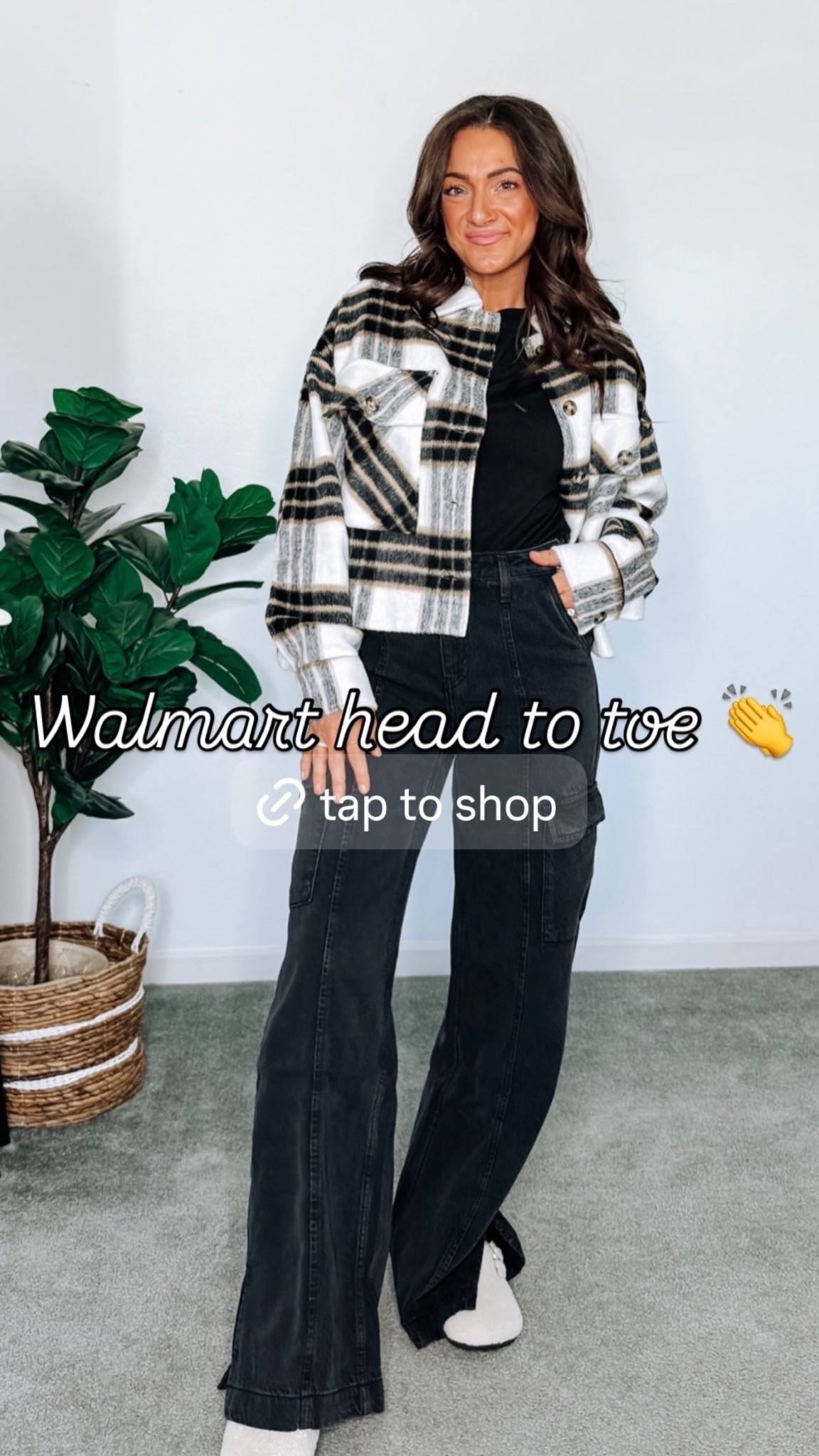 Walmart fall outfit! Everything True to size. This plaid shacket is perfect for Fall! & I Love the denim, but they are long on me at 5’3”

#LTKPetite #LTKFindsUnder50 #LTKStyleTip
