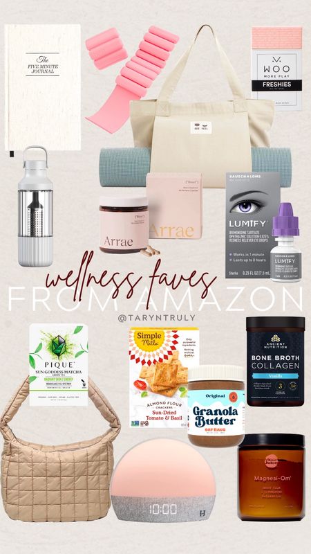 Wellness faves from Amazon - Beauty Products - Self Care - Yoga - Bottle - Journaling 

#LTKbeauty #LTKFitness #LTKstyletip