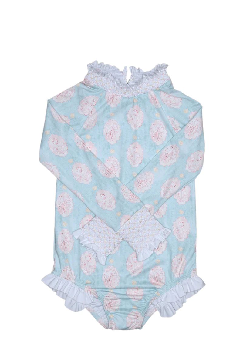 Austen Smock in Intaglio Floret | Sun House Children's