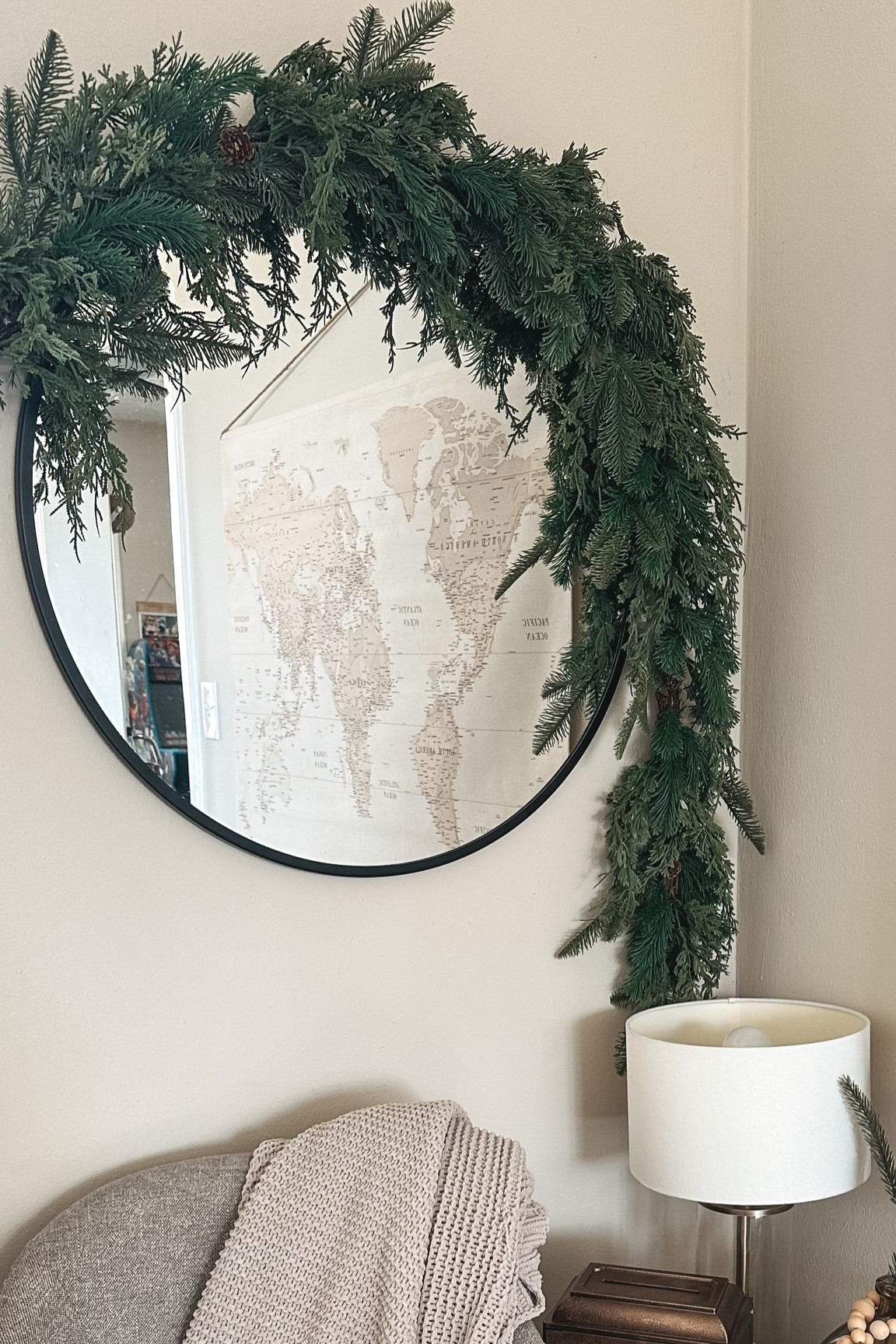Holiday decor, Walmart, wreath, garland
Linking similar Garlands, unfortunately this particular one is sold out online. I also linked the magnetic hooks that Inuaed to hang the garland. Christmas decor

#LTKHoliday #LTKSeasonal