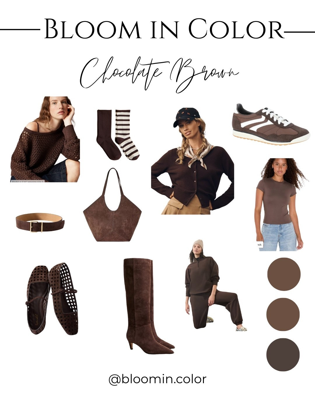 Chocolate Brown finds 
Suede 
Ballet flats 
Tall boots 
Walmart sneakers 


#LTKOver40 #LTKSeasonal #LTKStyleTip