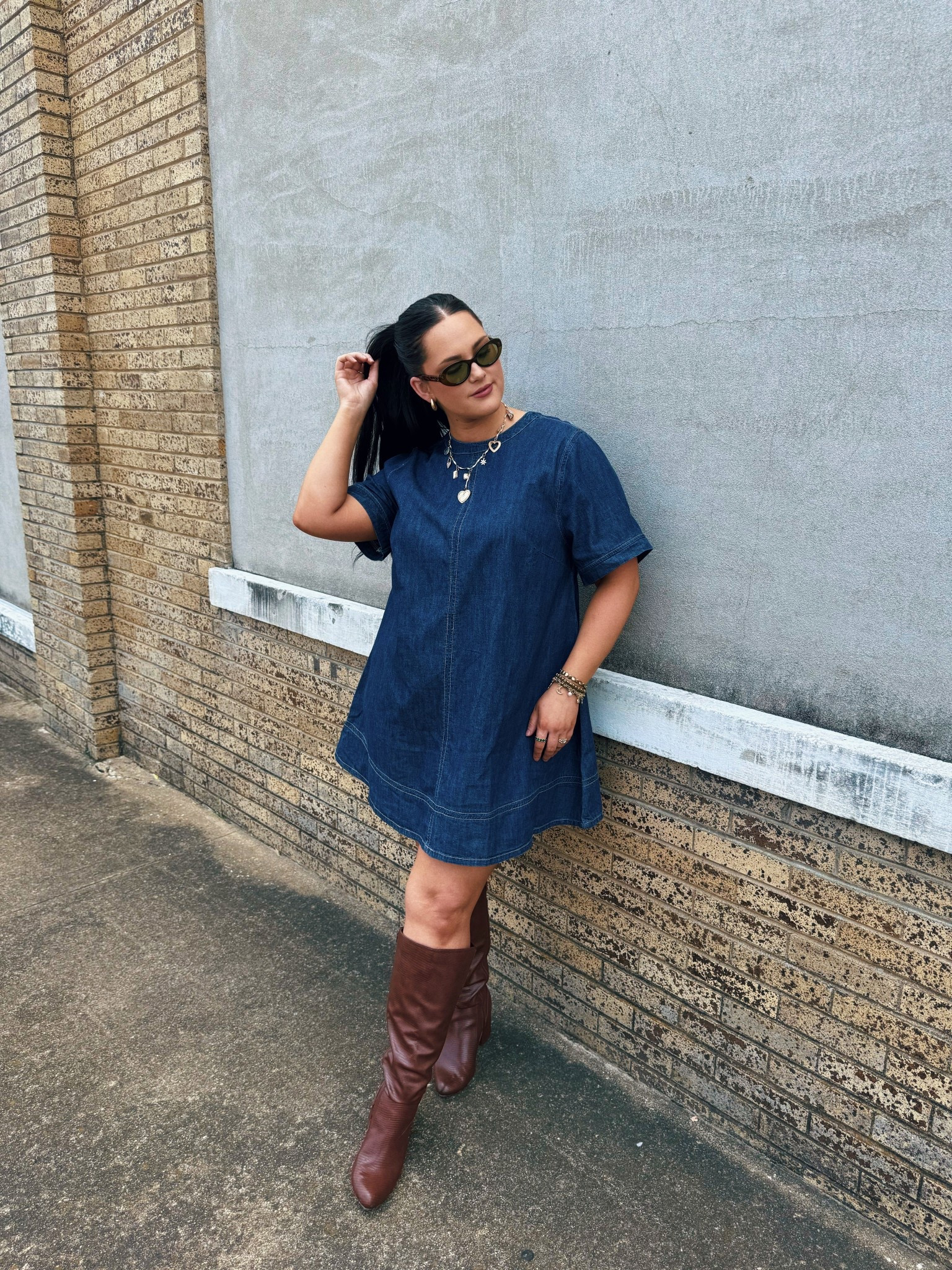 Dress is 50% off during Torrid’s LDW sale! Wearing size 0, size 00-6X available! Wearing the extra wide calf boots but available in standard width as well ❤️

#LTKStyleTip #LTKSaleAlert #LTKMidsize