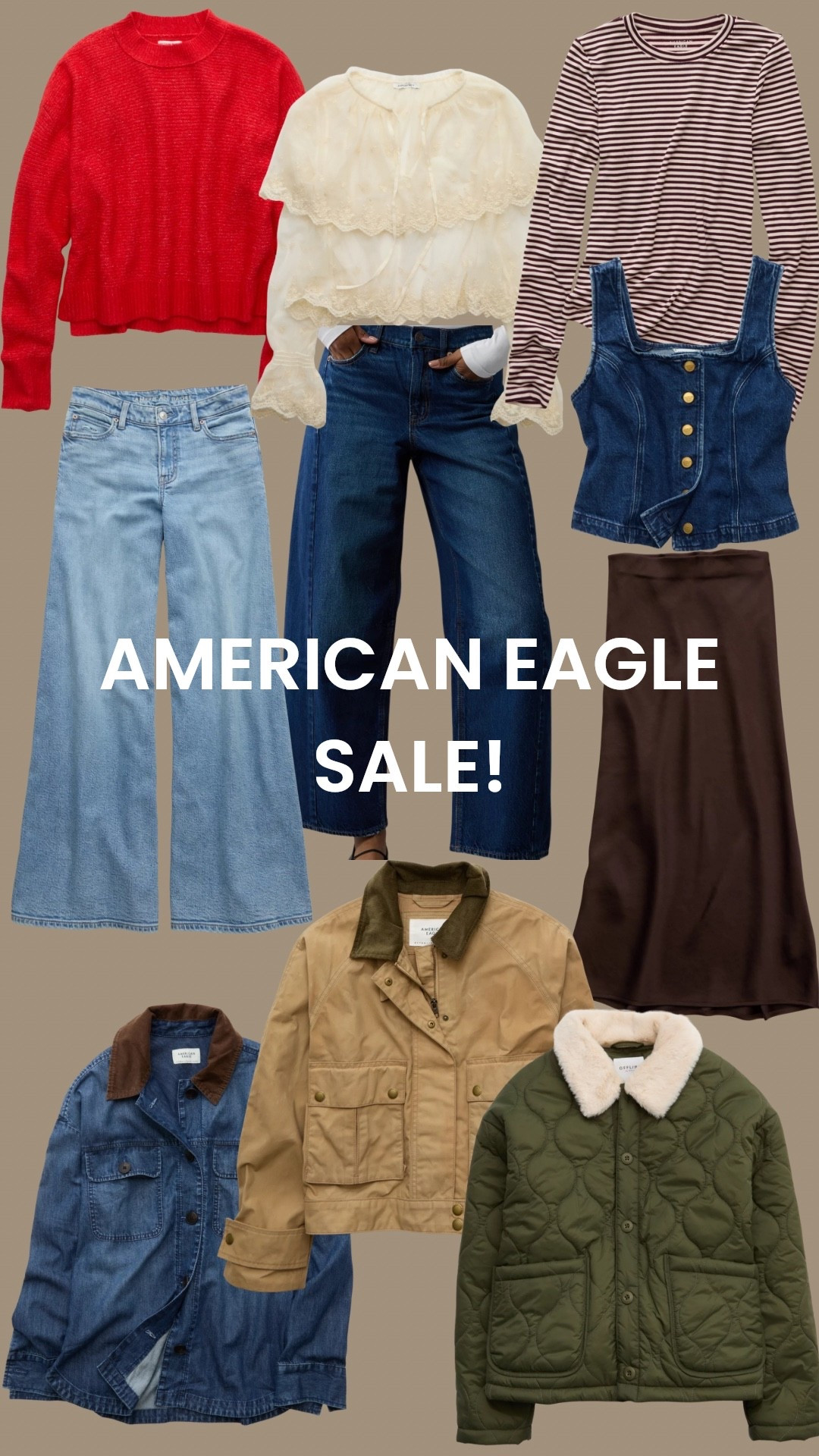 Up to 40% these items at American Eagle right now! The jackets are calling my name!!

#LTKSeasonal #LTKFallSale #LTKStyleTip
