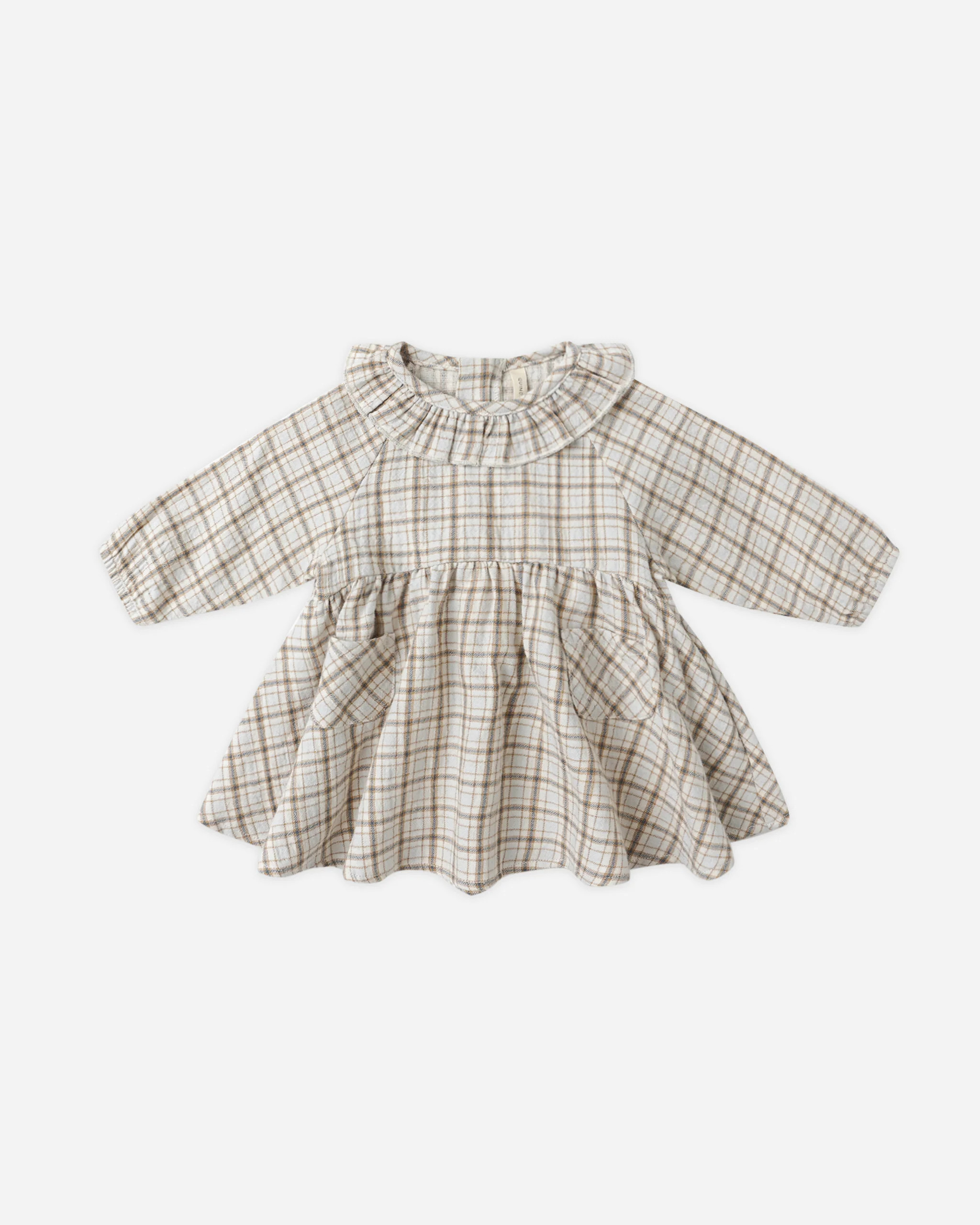 Simone Dress || Blue Plaid | Rylee + Cru