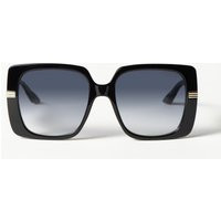 Le Specs Phoenix Ridge Oversized Square Sunglasses | Black | Missoma US