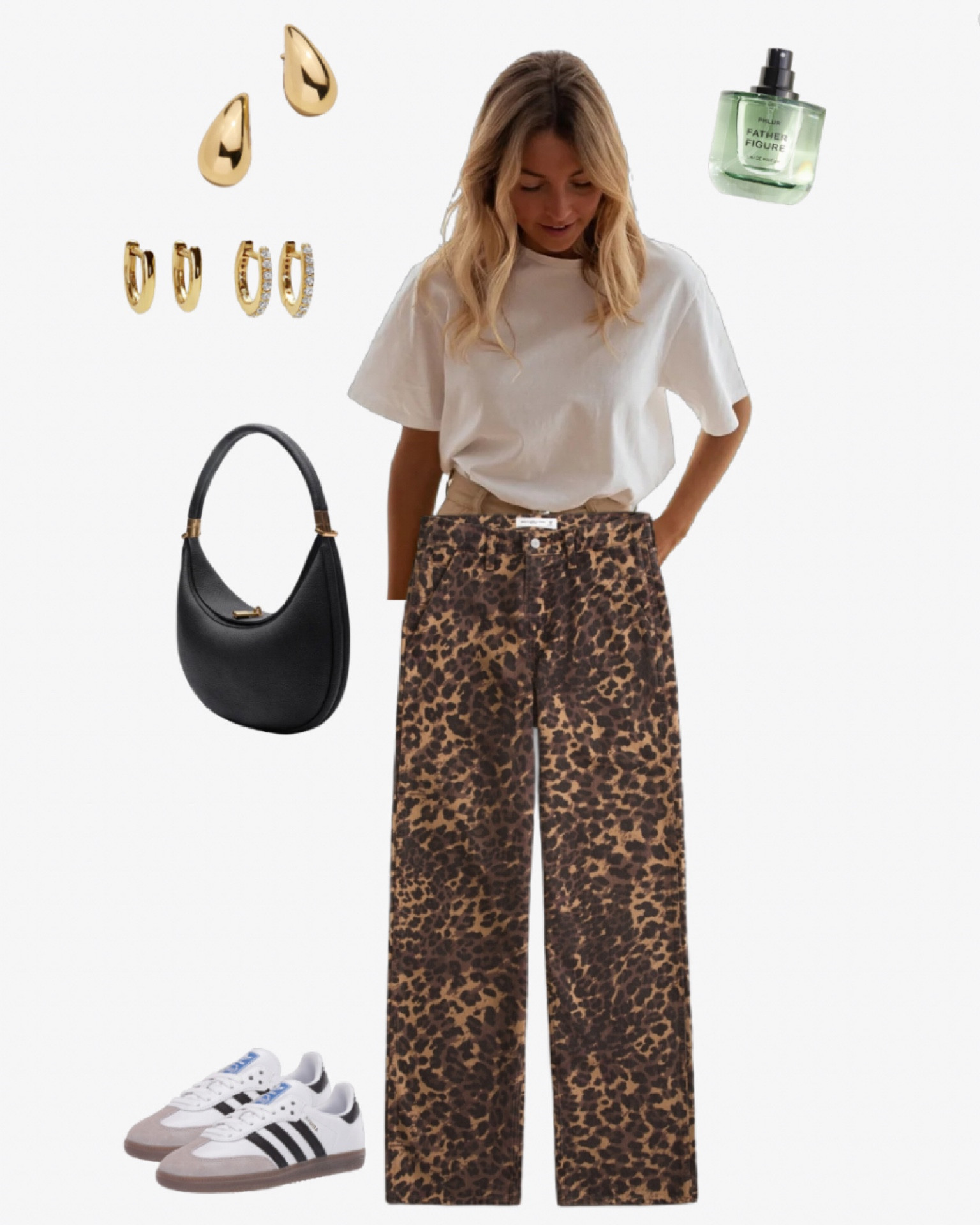 Leopard print denim styled for a casual look! Perfect fall outfit!

Animal print, leopard print, mesh flats, ballet flats, sambas, fall outfit, fragrance, perfume, sunglasses, casual outfitt

#LTKSaleAlert #LTKStyleTip