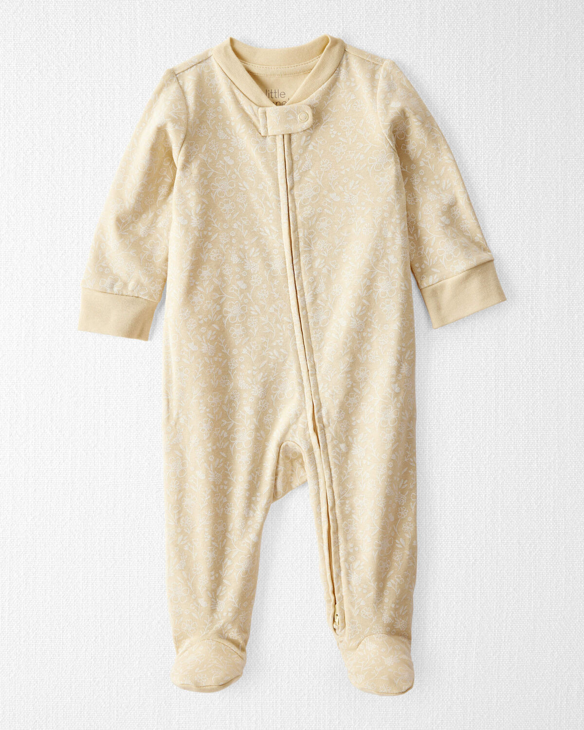 Baby Organic Cotton Floral Sleep & Play Pajamas - Little Planet | Carter's | Carter's Inc